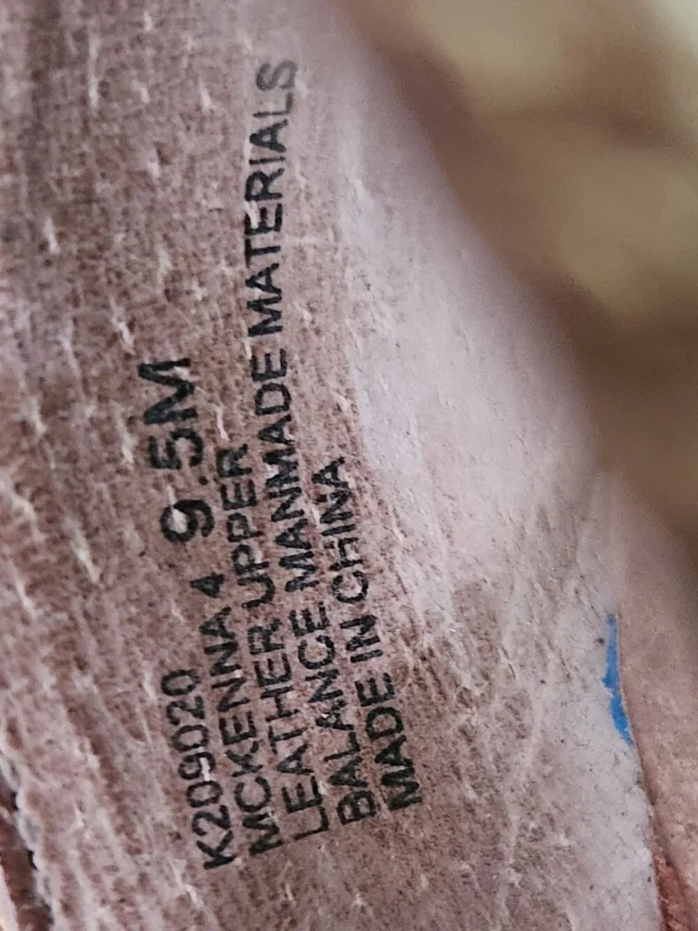 Adam Tucker McKenna Brown Leather Peep-toe Block Heel Sandal/Sz. 9.5 - Picture 7 of 7